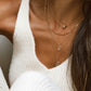 14K Gold Filled Script Initial Necklace