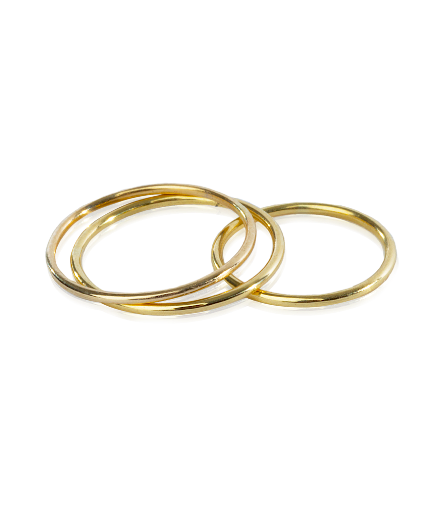 Triple Stack Smooth Round Bands