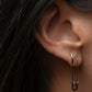 Solid 14K Gold Safety Pin Earring
