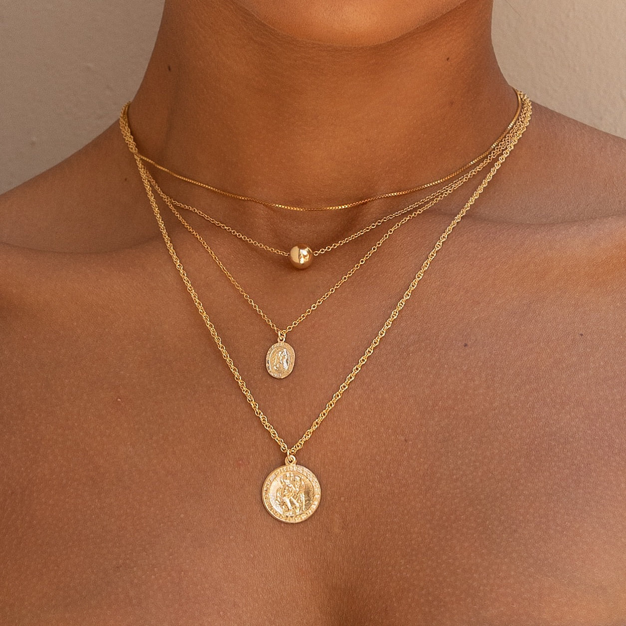 Adjustable Infinite Box Chain Necklace