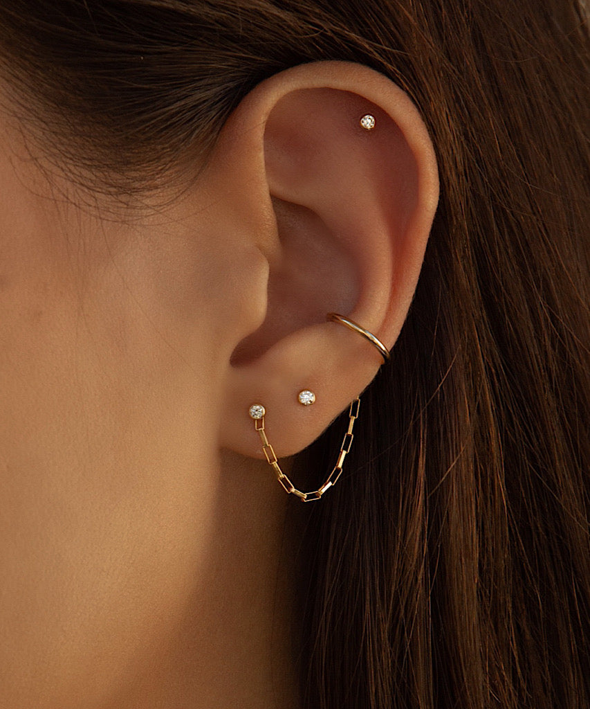 Olivia Chain Ear Cuff