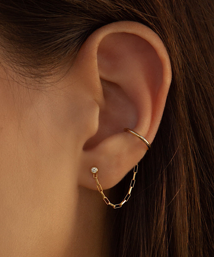 Olivia Chain Ear Cuff