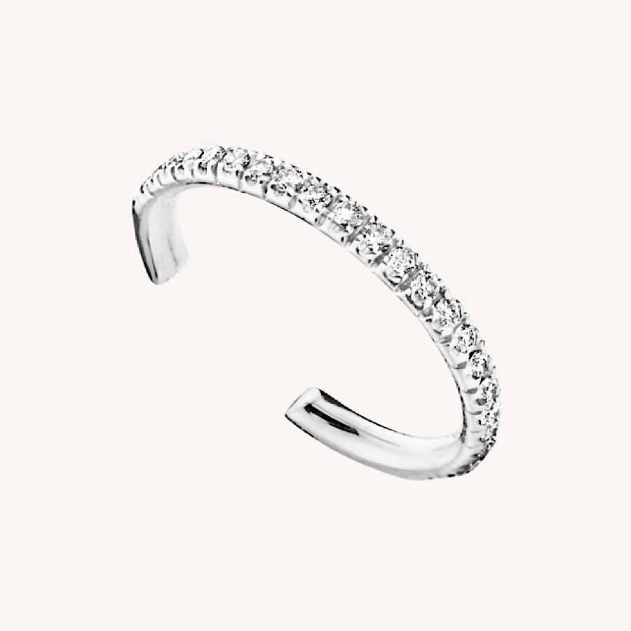 14K Diamond Ear Cuff